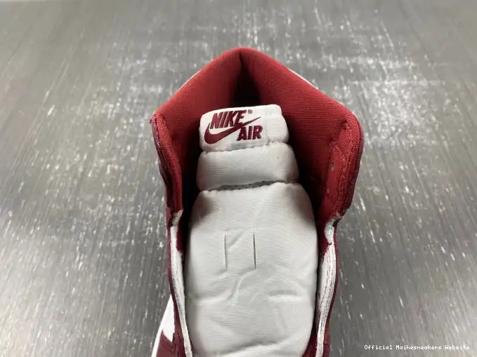 Official Maikesneakers OG Jordan DZ5485-160 Red Air Team High 1 0522